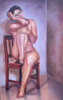 El regosijo - Pintora Victoria Andrea Mu&ntilde;oz Serra