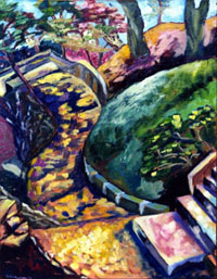 Cerro Amarillo - Pintora Victoria Andrea Mu&ntilde;oz Serra